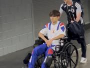 久保健英谈受伤：我不知道发生了什么，感觉各个部位都被撞了