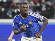 帮助球队首开记录，小基恩连续6场代表意大利队取得进球