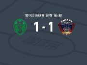 西维勒1-1茨普帕，Azola Matrose首开记录，Yandisa Mfolozi扳平比分