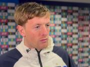 皮克福德：英格兰百场里程碑是我目标；希望帮埃弗顿打进欧战