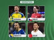 本轮世预赛欧洲区最佳球员候选：哲凯赖什、居莱尔在列