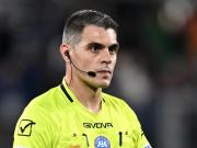 意甲第31轮裁判：索扎吹国米vs罗马，多维里吹那不勒斯vs米兰