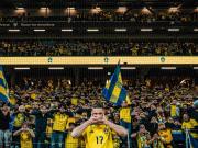 哥带你进世界杯！打入绝杀率队晋级后哲凯组织球迷和自己拍大合照