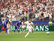 六罚五中，凯恩是首位在世界杯打入5粒点球进球的球员