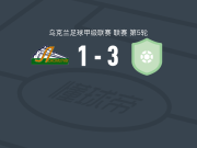雅鲁德马里乌波尔3-1逆转机车基辅，Roman kovaliuk、奥里科夫斯基破门