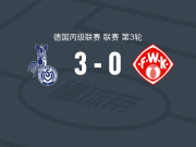 杜伊斯堡3-0大胜维尔茨堡踢球者，洛宾格梅开二度，菲特建功