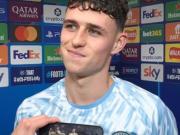 福登欧冠双响致敬传奇 英伦新星远射建功引皮耶罗回响