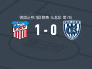 茨维考1-0巴贝斯堡取德地区3连胜，哈兰特一剑封喉