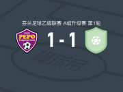 PEPO拉宾兰塔1-1PPJ，paavo puttonen先拔头筹，Arttu Kotanen扳平比分