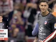 战巴萨6次扑救，马竞门将穆索当选全场最佳球员