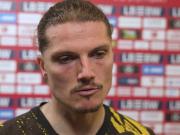 萨比策：从比赛的整体走势来看，这场比赛我们更像是要打平