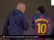 这是怎么了？亚马尔赛后返回更衣室途中一直在抱怨