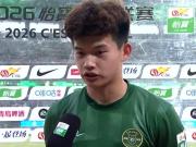  刘浩帆：这场比赛是我们发挥失常，在跟着对方的节奏走