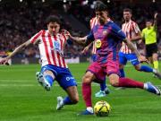 攻守全能，对马竞坎塞洛完成4次过人队内第2，抢断7次队内第2