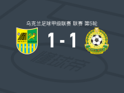 哈尔科夫冶金1-1特诺皮尔，布里亚丘克破门，D. Prykhodko扳平比分