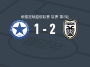 塞萨洛尼基2-1逆转阿特罗米托斯，佩尔卡斯独中两元