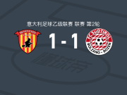 贝内文托1-1南蒂罗尔，梅尔卡伊破僵，萨尔韦米尼扳平比分