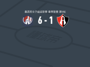 圣路易斯竞技女足6-1狂胜瓜达拉哈拉阿特拉斯女足，rebeca contreras双响，贝洛两球