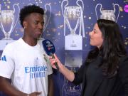 维尼修斯：踢拜仁这种比赛最能激发我们；进球就献给女友庆生