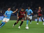 半场：那不勒斯0-0米兰，麦克托米奈倒钩造险