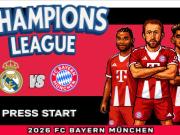 拜仁社媒发布像素风游戏视频为欧冠预热，下一个关卡皇马