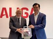特瓦斯：西甲联盟高度重视中国市场，与中国足球合作前景广阔