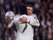 姆巴佩单赛季欧冠打入14球，仅次于C罗、莱万和本泽马