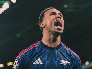 阿森纳本赛季取胜38场，创造球队自01-02赛季以来纪录