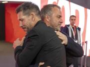 西蒙尼是弗里克执教以来交手次数最多的教练，10场6胜2平2负