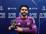 拉亚本赛季欧冠扑救率高达90%，为八强球队门将中最高