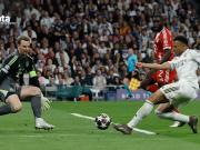 欧冠淘汰赛客战皇马9次扑救，诺伊尔是有统计以来第一人