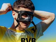 鲁尔新闻：多特后卫卢卡-雷贾尼鼻梁骨折，暂时佩戴面具