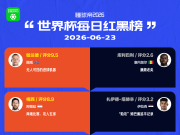 懂球帝美加墨世界杯6月23日红黑榜