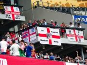 英格兰球迷的圣乔治旗因球队队徽违规被FIFA禁止，引发英国议员不满