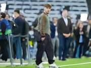 图片报：卡尔全家都在伯纳乌看球，不过他未能获得出场机会