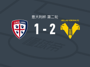 维罗纳2-1卡利亚里，穆拉蒂耶里、阿鲁伊破门