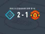 伦敦城雌狮女足2-1曼联女足，范德东克建功