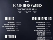 Forlán announced Uruguay's preliminary 46-man squad, including nine players from the Brazilian league.