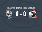 北方虎0-0圣乔治圣徒，双方握手言和