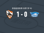清莱联1-0春武里，Douglas Souza制胜