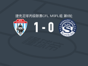 维特科维斯1-0斯洛瓦茨科B队取捷丙3连胜，Denis Nieslanik打进全场唯一进球