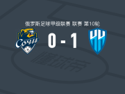 下诺夫哥罗德1-0索契，Gleb Popolitov打进全场唯一进球