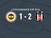 贝西克塔斯2-1逆转费内巴切，弗拉霍维奇、里德万-伊尔马兹破门