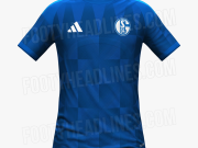 沙尔克下赛季主场球衣谍照：图案灵感来自傲赴沙尔克球场顶棚