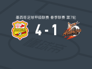 莫雷利亚4-1大胜萨卡特佩克，米歇尔-罗德里格斯两球，Alonso Flores破门