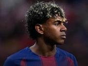 每体：亚马尔在训练中出现轻微不适，经检查只是轻微肌肉负荷