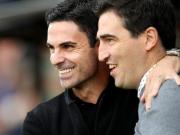 伊劳拉英超3次击败阿尔特塔，仅次于瓜迪奥拉和克洛普