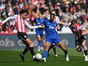 半场战报：布伦特福德1-1埃弗顿，蒂亚戈点射，贝托头槌扳平