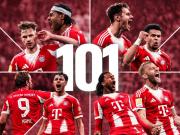 101球，拜仁追平自己保持的单赛季德甲进球纪录