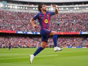 半场：巴萨2-0西班牙人，费兰梅开二度，亚马尔助攻双响